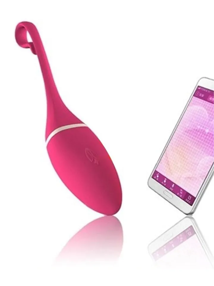 Realov Irena Smart Egg Pink - App kontrolēta vibrējoša ola 1 [full]