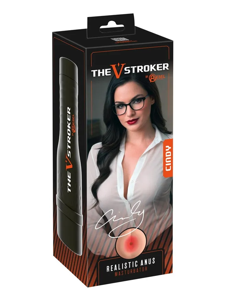 Rebel The V-Stroker Cindys Butt - Vagīnas masturbators 1 [full]