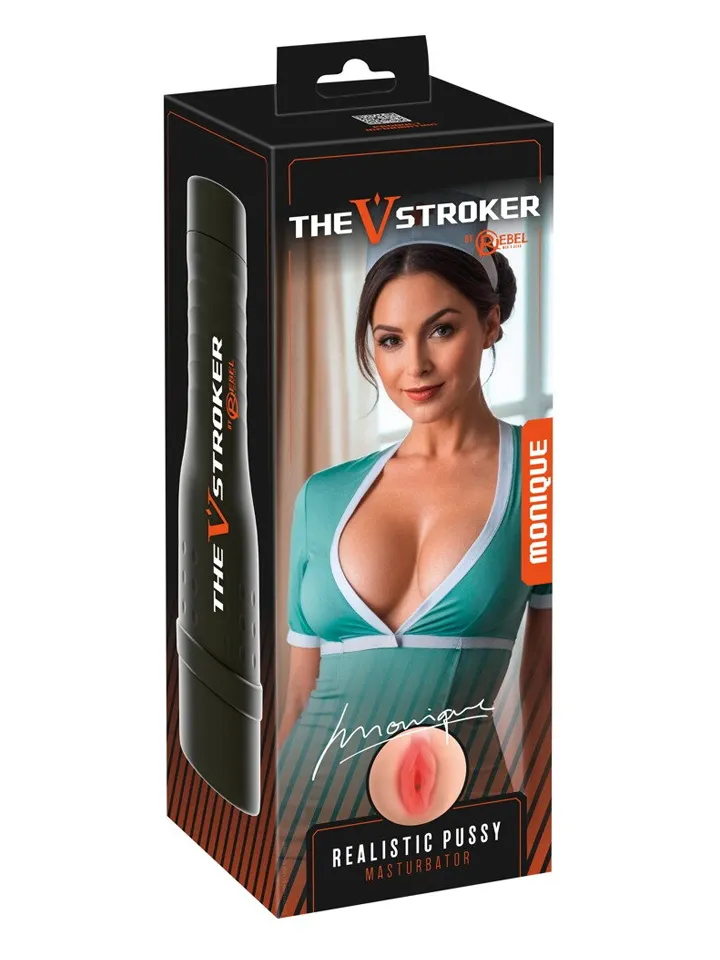 Rebel The V-Stroker Monique - Vagīnas masturbators 1 [full]