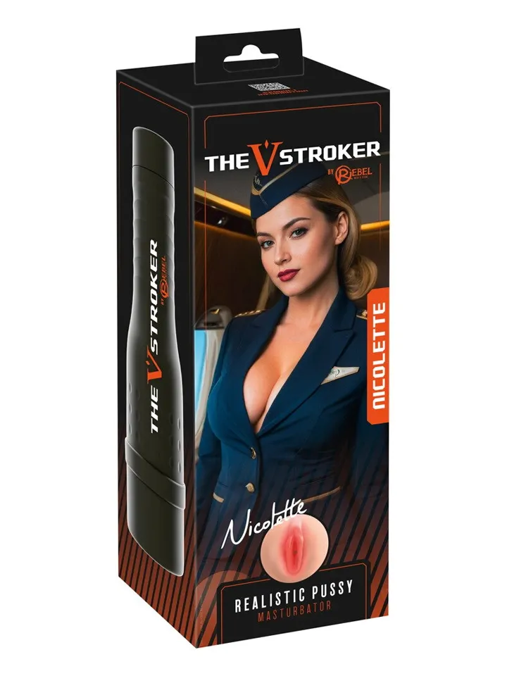 Rebel The V-Stroker Nicolette - Vagīnas masturbators 1 [full]