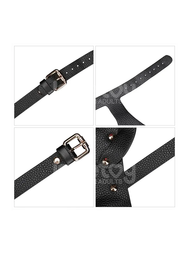 Rebellion Reign Scarred Alpha Pup Mask Red - BDSM maska 3 [full]