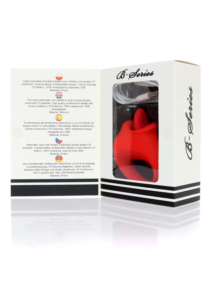 Rechargeable Licking 10-Functions Stimulator - Vibrators 4 [full]