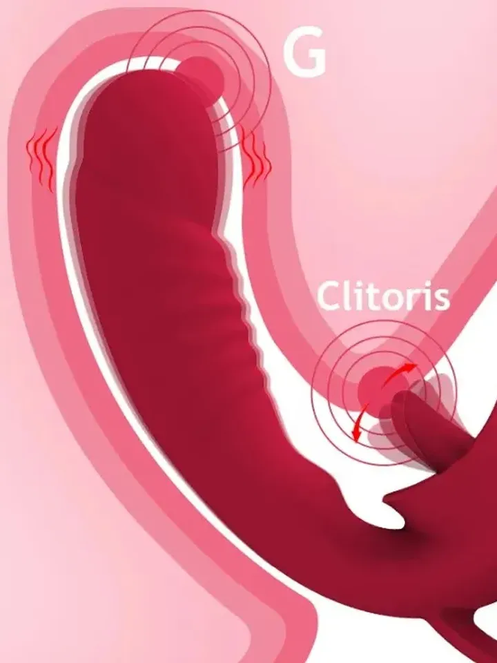 Rechargeable Licking 10-Functions Vibrator - Trušu vibrators 3 [full]