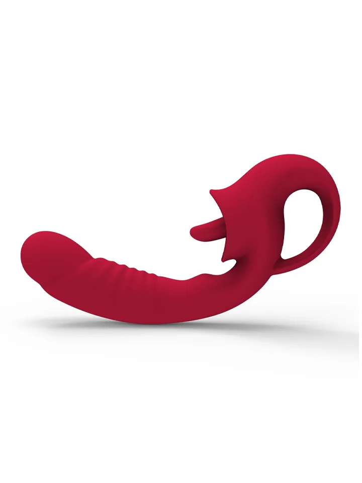Rechargeable Licking 10-Functions Vibrator - Trušu vibrators 4 [full]