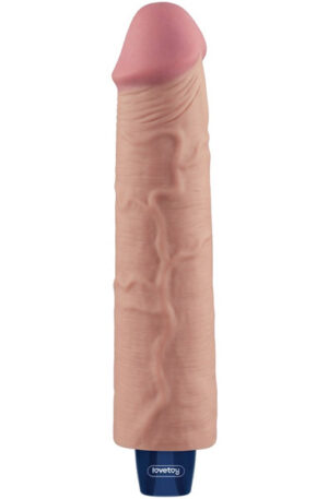 Rechargeable Vibrating Dildo 23,7 cm - Vibrējošs dildo 1