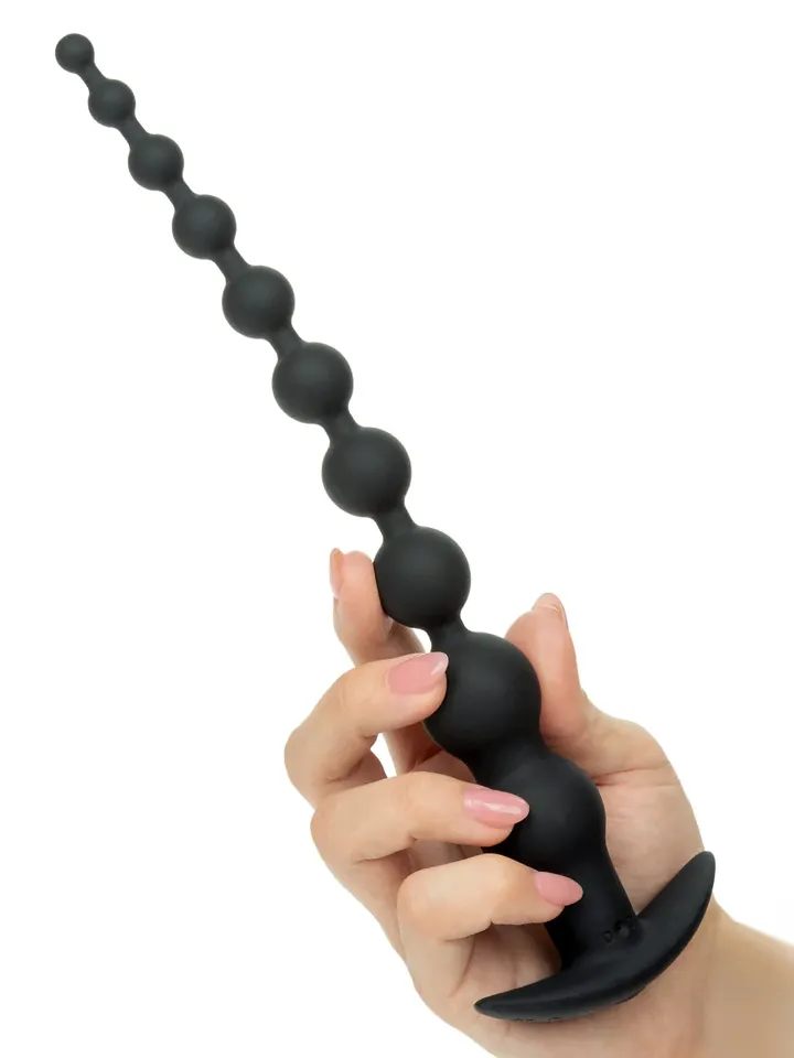 Rechargeable X-10 Power Beads - Vibrējošas anālās krelles 1 [full]