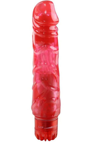 Red Pleasure - Penis Shaped Vibrator - Vibrējošs dildo 1