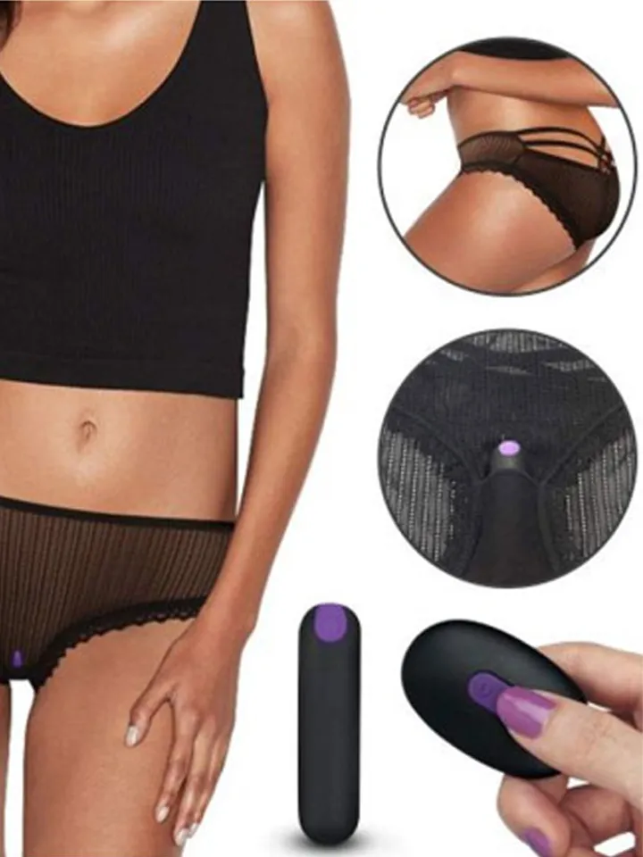 Remote Control Vibrating Panties - Vibrējošas biksītes 1 [full]