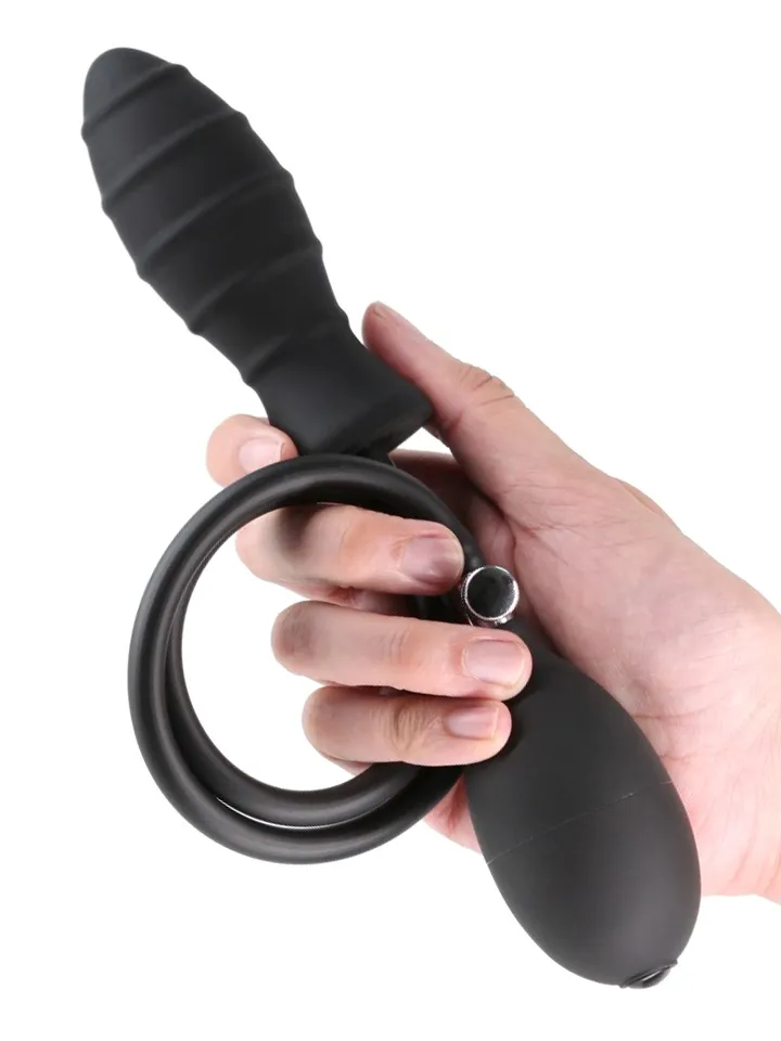 Renegade InflataPlay Inflatable Butt Plug - Piepūšams anālais spraudnis 2 [full]