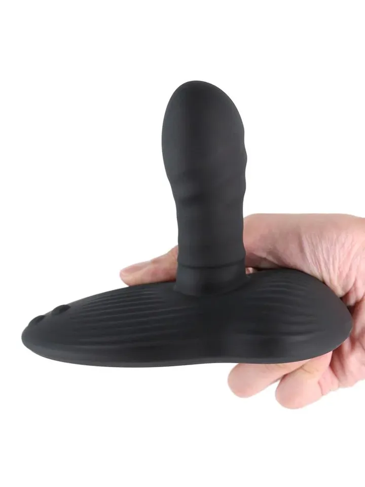 Renegade Thrust & Grind Black App Control - Vibrējošs anālais dildo 2 [full]
