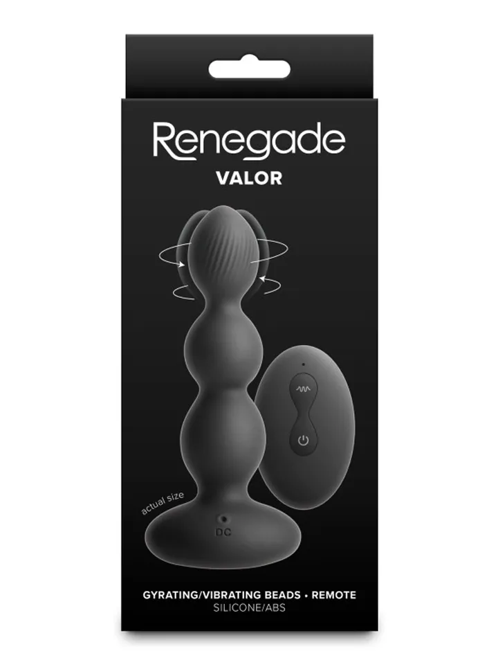 Renegade Valor Vibrating Buttplug - Vibrējošs anālais spraudnis 3 [full]