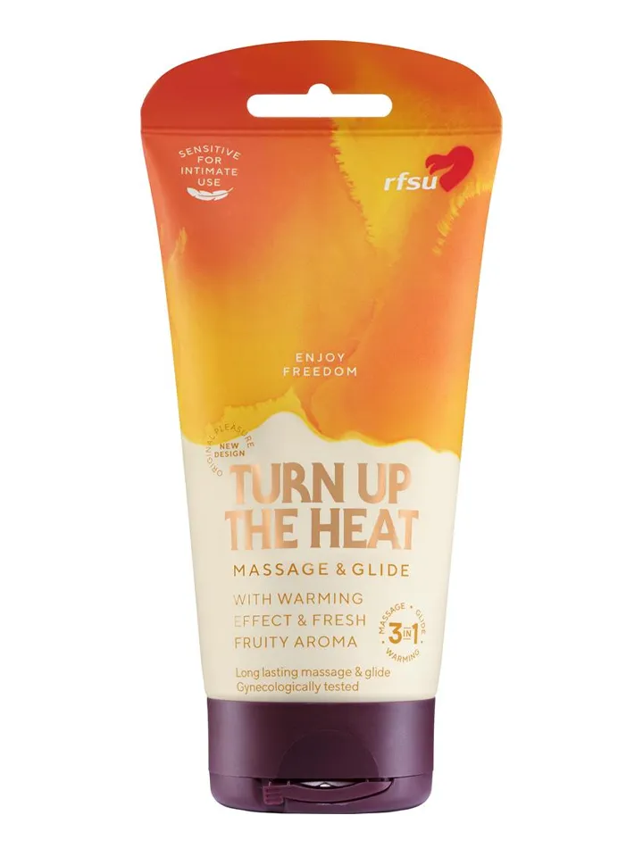 RFSU 3in1 Turn Up The Heat 150ml - Smērvielas un masāžas losjons 1 [full]