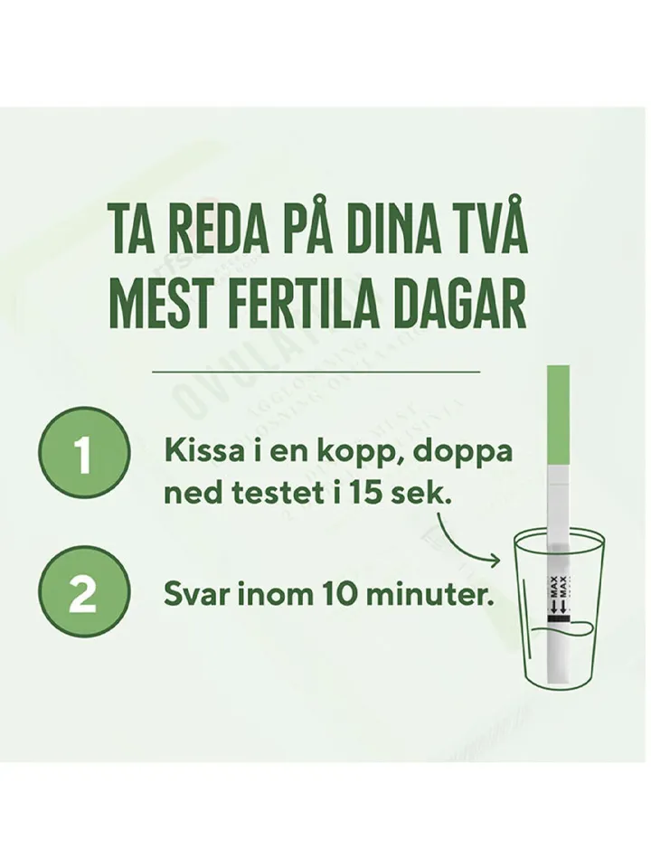 RFSU Ägglossningstest 14st - Ovulācijas tests 2 [full]