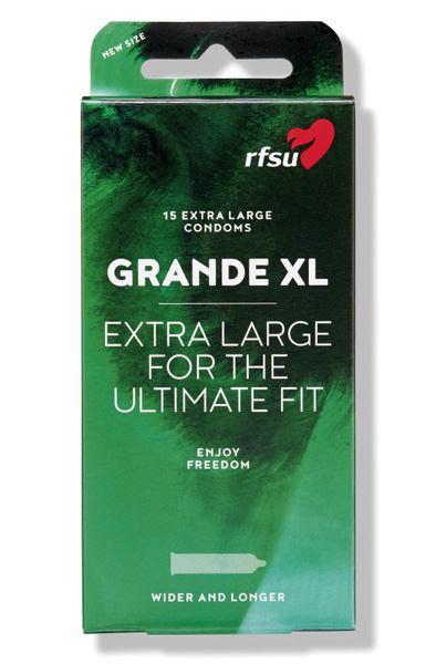 RFSU Grande XL Kondomer 30st - Prezervatīvi 2