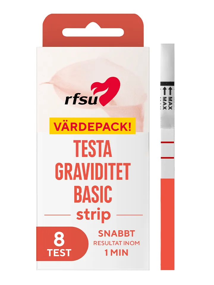 RFSU Graviditetstest 8st - Grūtniecības tests 8 iepakojumi 1 [full]