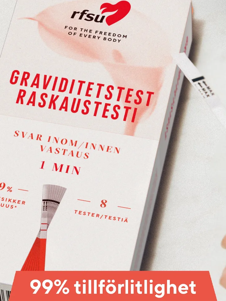RFSU Graviditetstest 8st - Grūtniecības tests 8 iepakojumi 4 [full]