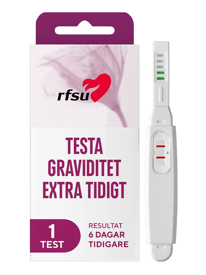 RFSU Graviditetstest Testa Tidigt 1st - Grūtniecības tests agri 1 iepakojums 1 [full]