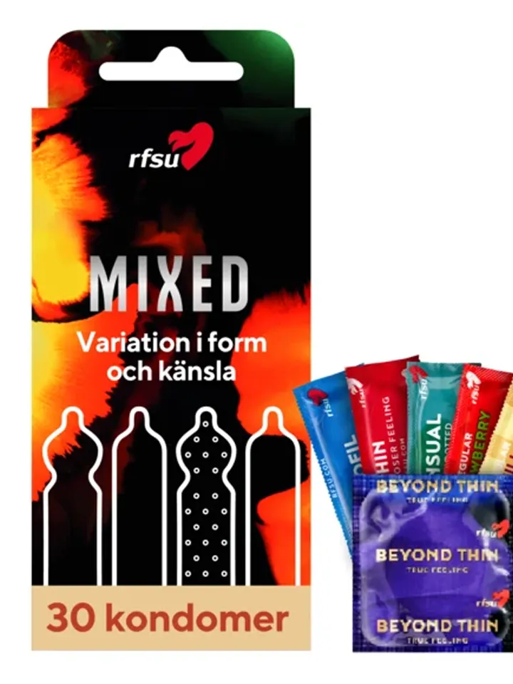 RFSU Mixed A Mix Of Condoms 30-pack - Sajauc iepakojuma prezervatīvus 1 [full]