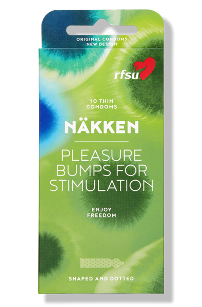 RFSU Näkken Kondomer 10st - Teksturēti prezervatīvi 1