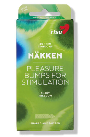 RFSU Näkken Kondomer 30st - Teksturēti prezervatīvi 1