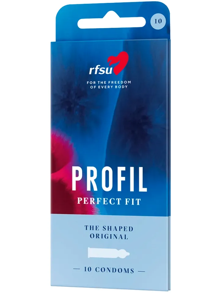 RFSU Profil Kondomer 10-pack - Prezervatīvi 1