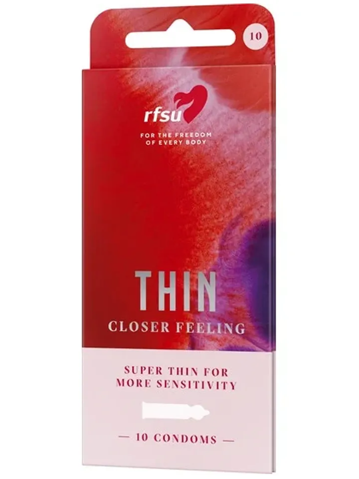 RFSU Thin Kondomer 10-pack - Plāni prezervatīvi 1