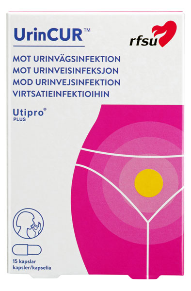 RFSU UrinCur 15 kapslar - Urīnceļu infekcijas ārstēšana 1
