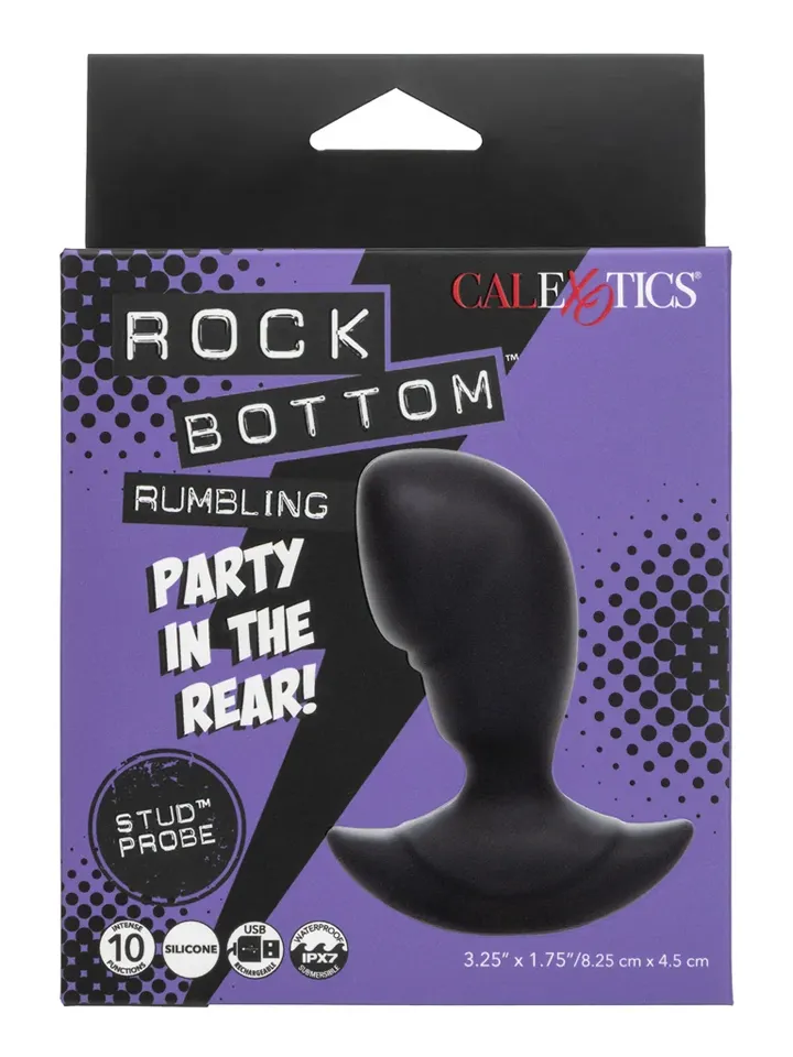Rock Bottom Rumbling Stud Probe - Vibrējošs anālais spraudnis 5 [full]