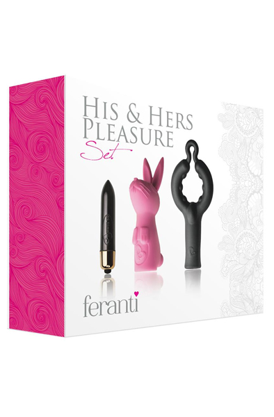 Rocks Off Feranti His & Hers Pleasure Set - Pāru seksa rotaļlietu komplekts 2