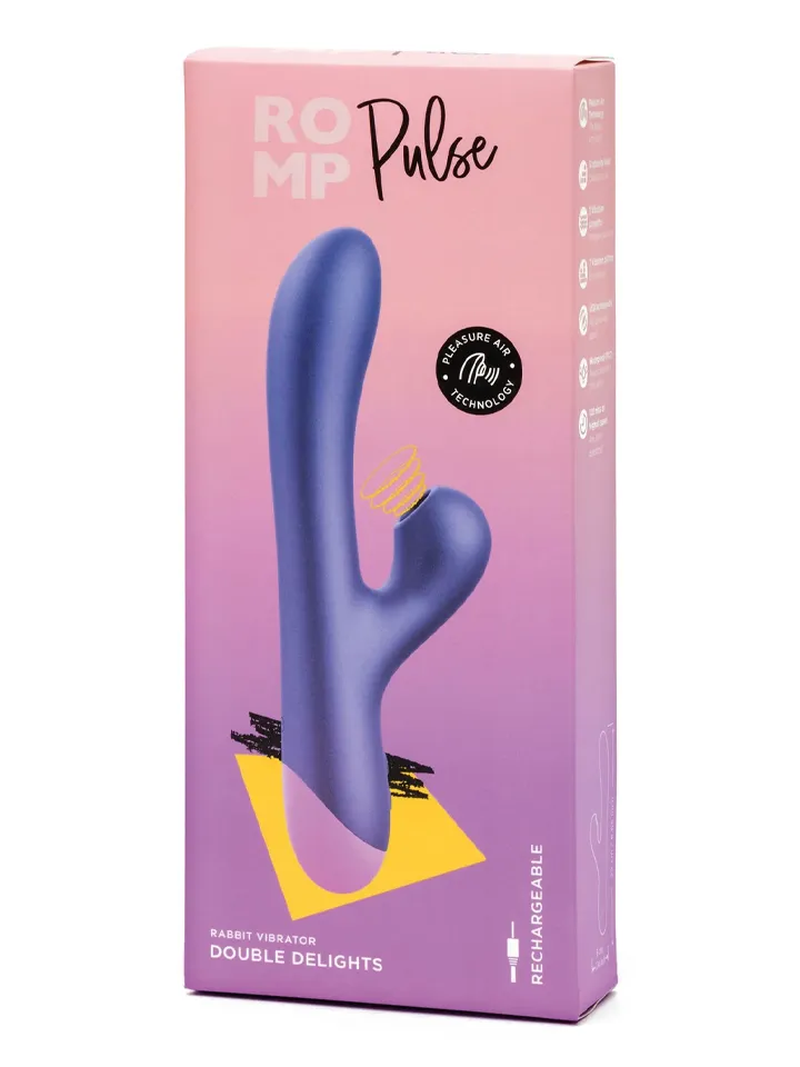 Romp Pulse Rabbit Vibrator With Pleasure Air - Trušu vibrators 6 [full]