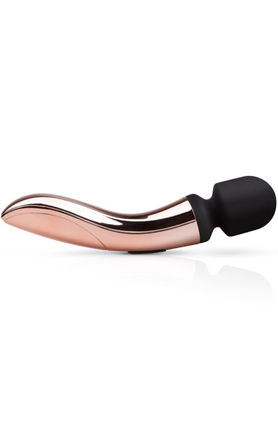 Rosy Gold Nouveau Curve Wand - Burvju nūjiņa / masāžas zizlis 2