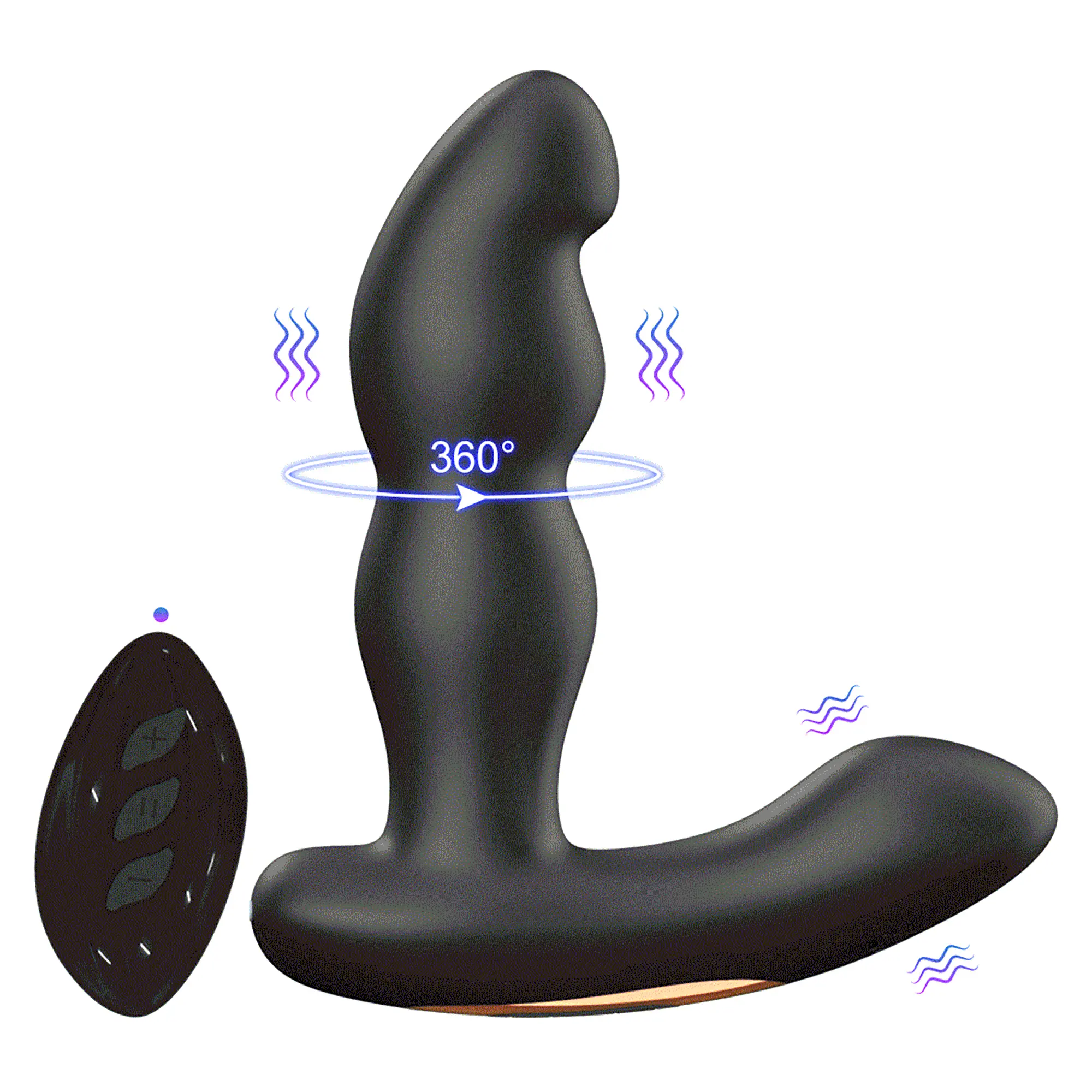 Rotating Prostate Massager With Remote Control - Prostatas stimulators 1 [full]