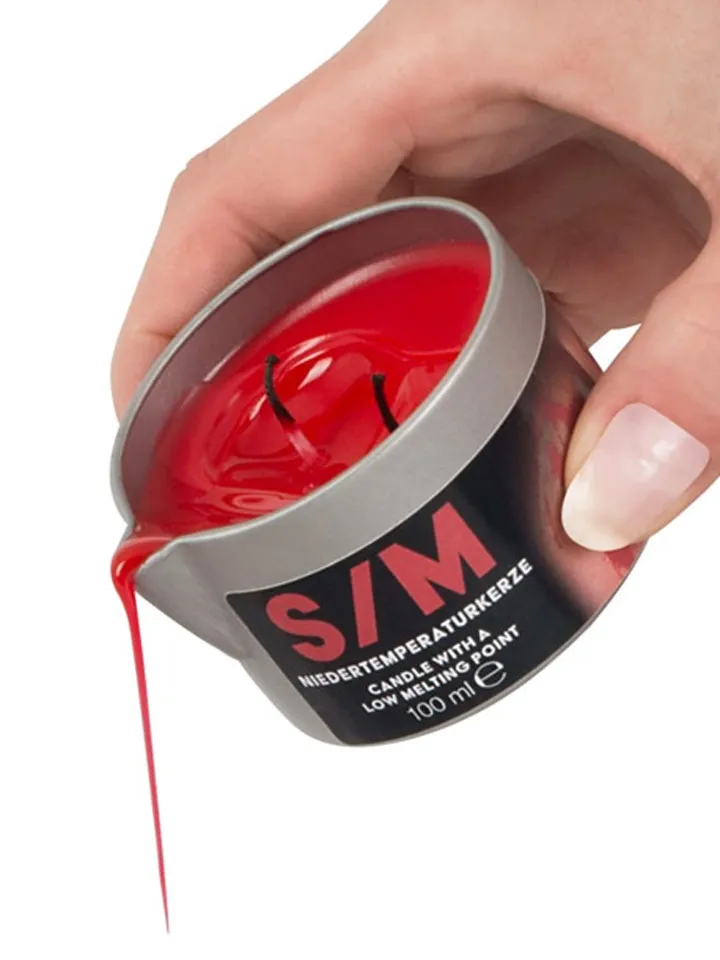 S/M Candle With Low Melting Point - Karstas vaska sveces 1 [full]