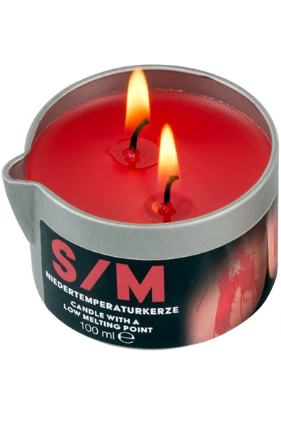 S/M Candle With Low Melting Point - Karstas vaska sveces 2