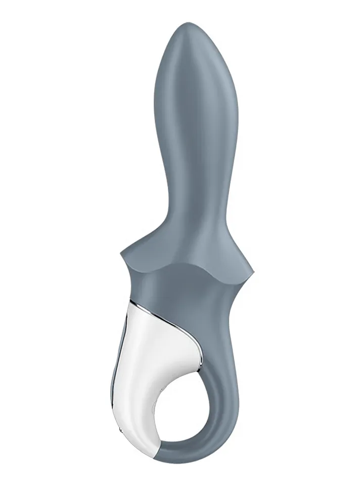 Satisfyer Air Pump Booty 1 Grey - Vibrējošs anālais dildo 3 [full]