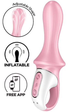 Satisfyer Air-Pump Booty 5 Pink - Anālais vibrators 1