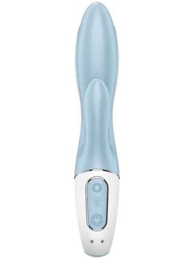 Satisfyer Air Pump Bunny 1 Blue - Trušu vibrators 4