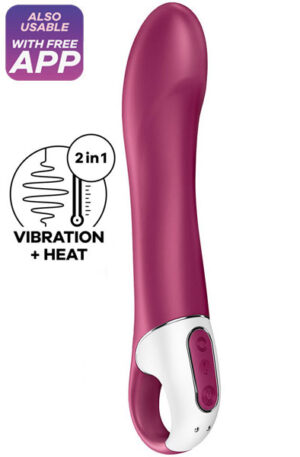 Satisfyer Big Heat - Lietotnes kontrolēts vibrators 1