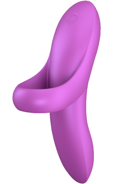Satisfyer Bold Lover Finger Vibrator Dark Pink - Pirkstu vibrators 3