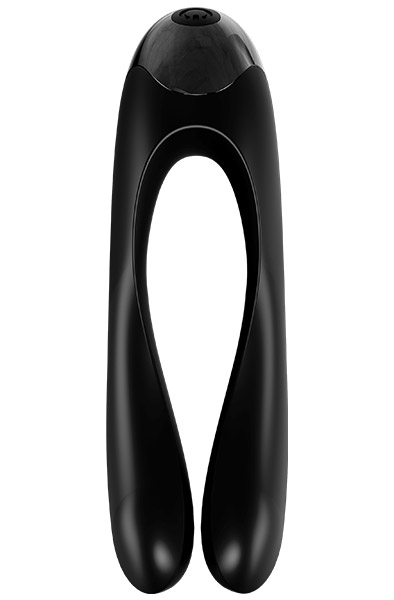 Satisfyer Candy Cane Finger Vibrator Black - Klitora vibrators 4