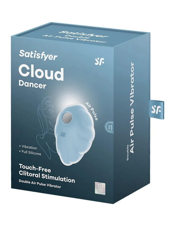 Satisfyer Cloud Dancer Blue - Gaisa spiediena vibrators 4 [full]