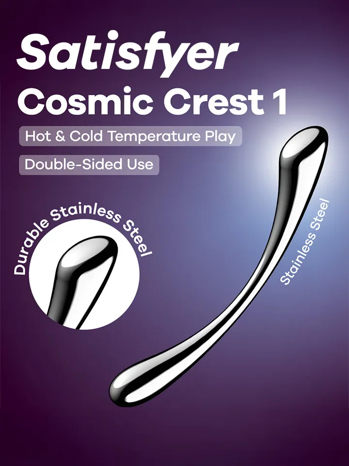 Satisfyer Cosmic Crest 1 - Tērauda dildo 1 [full]