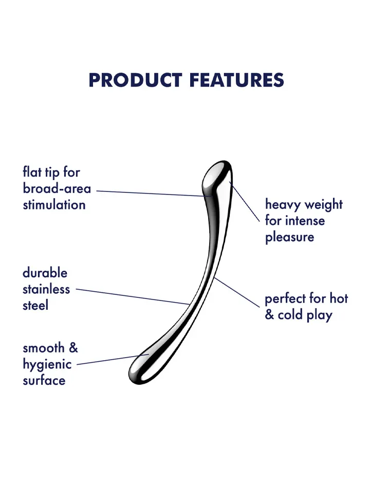 Satisfyer Cosmic Crest 1 - Tērauda dildo 2 [full]