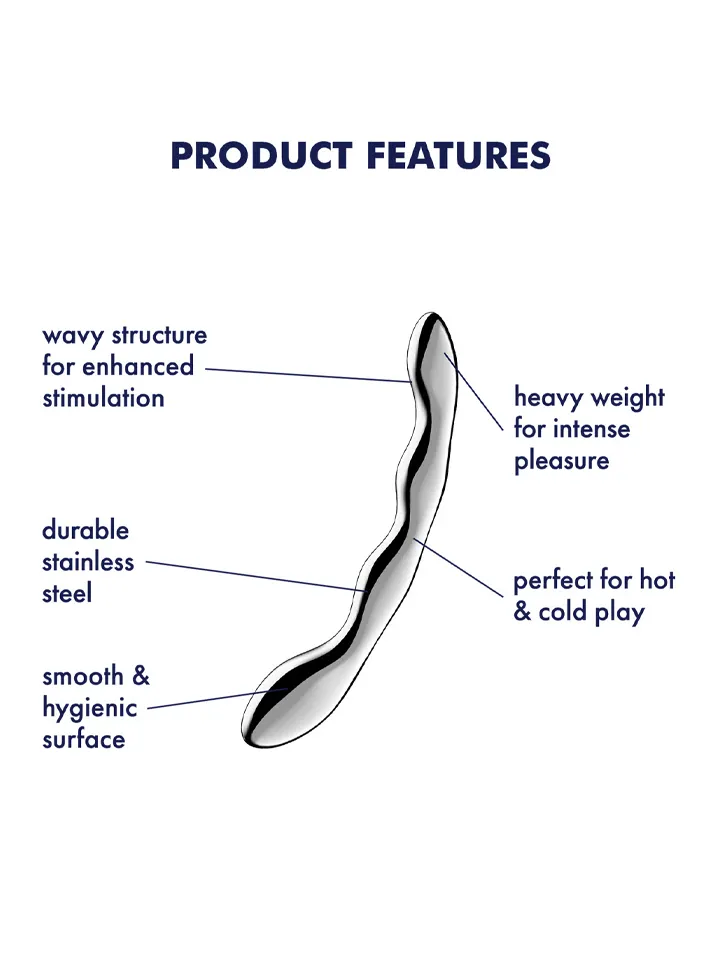 Satisfyer Cosmic Crest 2 - Tērauda dildo 2 [full]