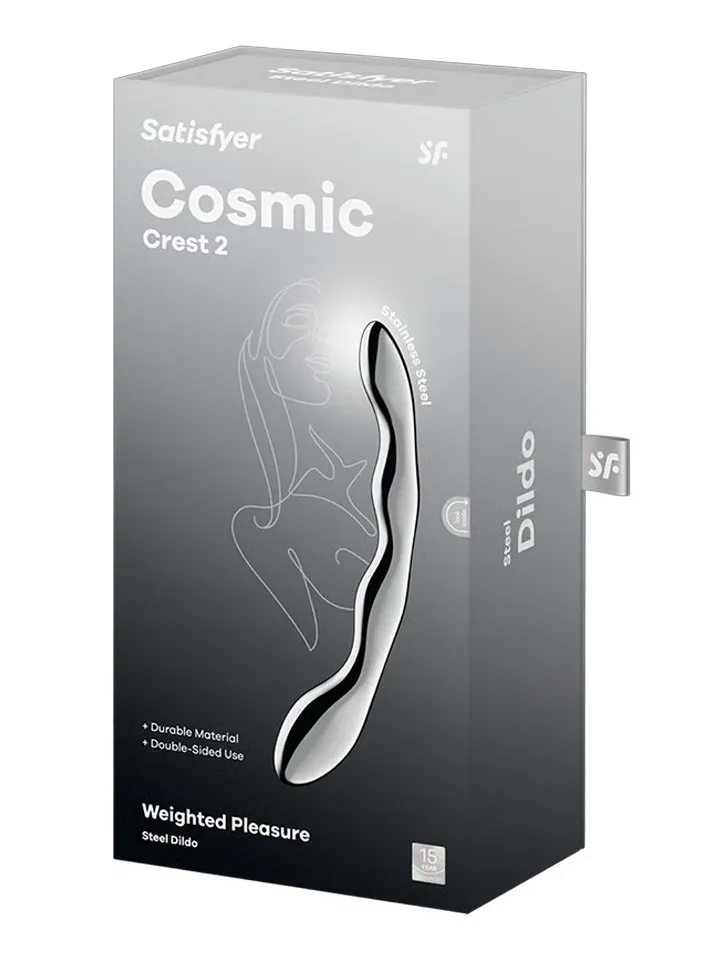 Satisfyer Cosmic Crest 2 - Tērauda dildo 5 [full]