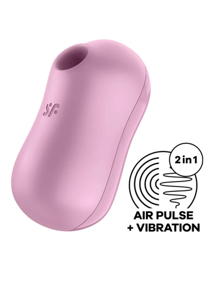 Satisfyer Cotton Candy Airpulse Stimulator - Gaisa spiediena vibrators 1 [full]