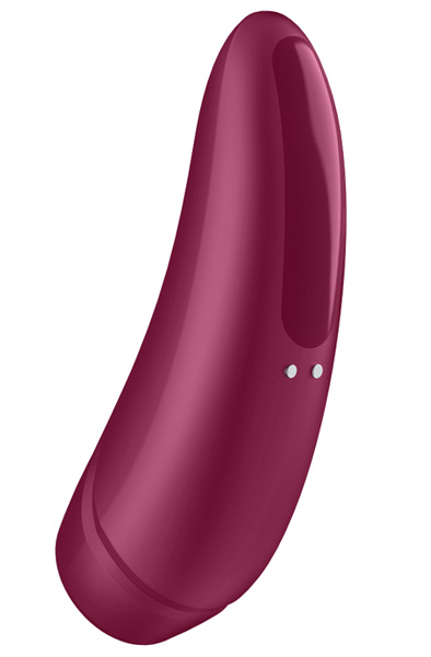 Satisfyer Curvy 1+ Rose Red - Lietotņu kontrolēts klitora stimulators 3