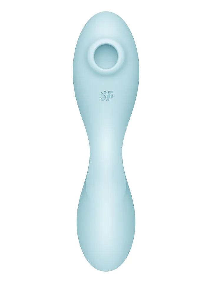 Satisfyer Curvy Trinity 5+ Connect App Blue - Gaisa spiediena vibrators 3 [full]
