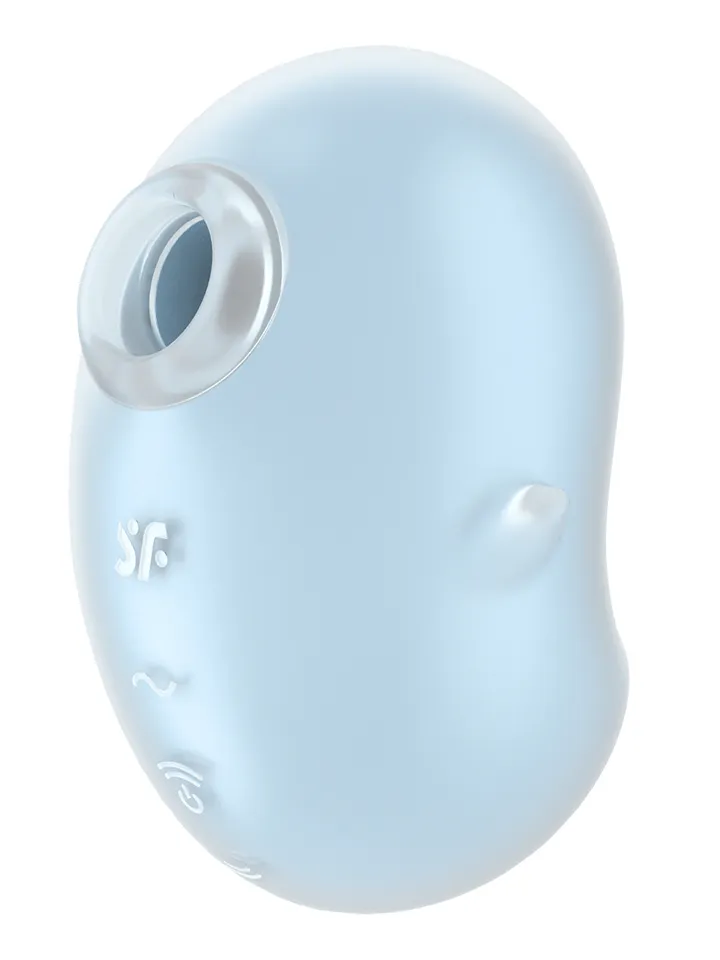 Satisfyer Cutie Ghost Blue - Gaisa spiediena vibrators 1 [full]