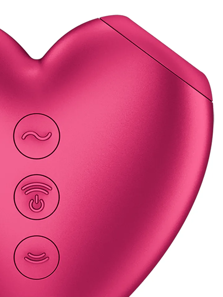 Satisfyer Cutie Heart Battery Powered - Gaisa spiediena vibrators 3 [full]